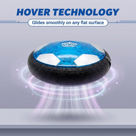 😍 Hover Fotbalový Míč s LED Světly – plovoucí & bezpečný pro děti! ⚽