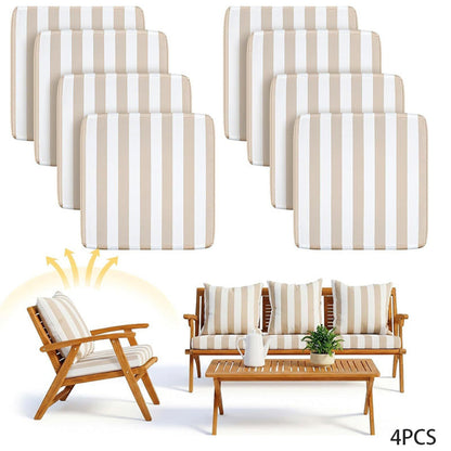 😍 Strečové Potahy na Polštáře na Zahradu – elegantní geometrický vzor & perfektní fit! 🌿