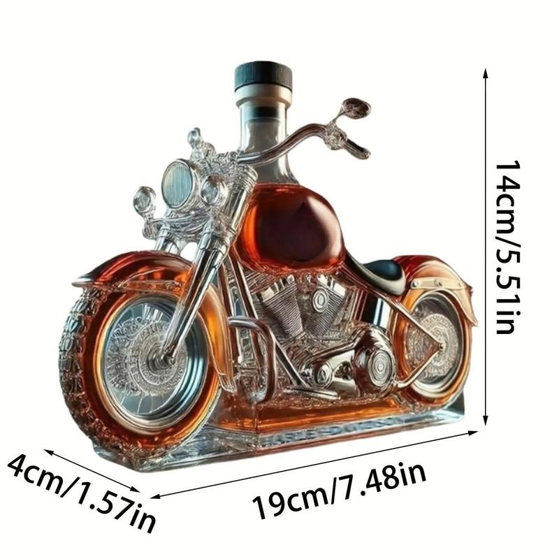 🏍️ Karafa na whisky ve tvaru motorky, která oživí každý bar! 🔥