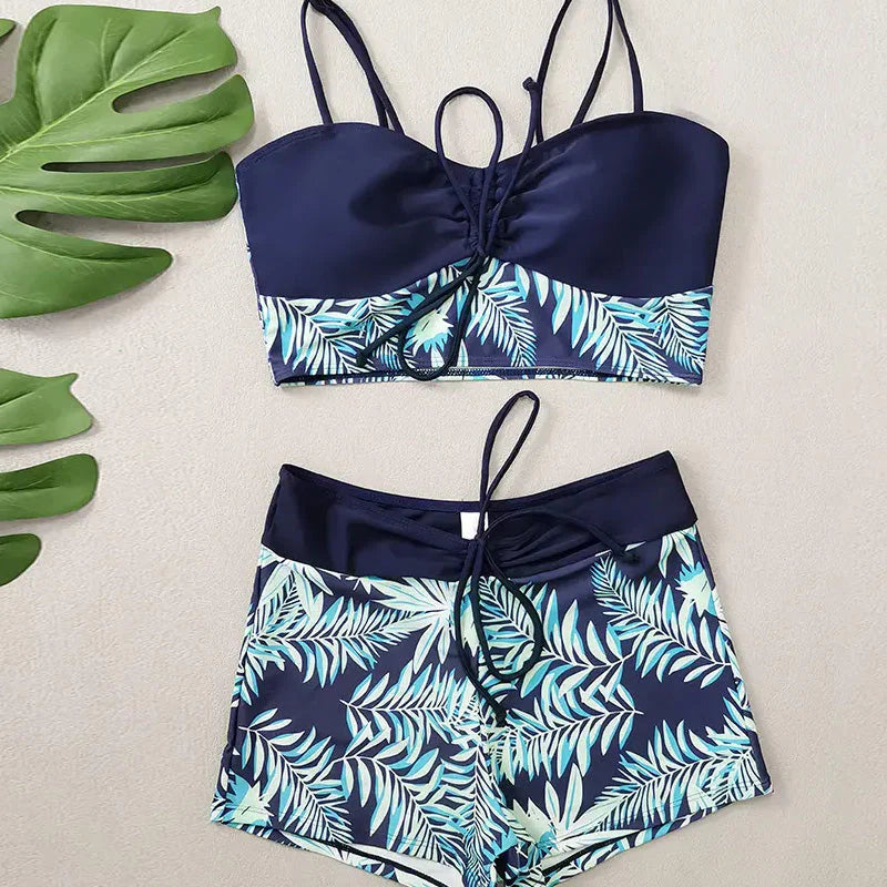🏖️2026 Nový design👙✨Dvoudílné dámské plavky s potiskem