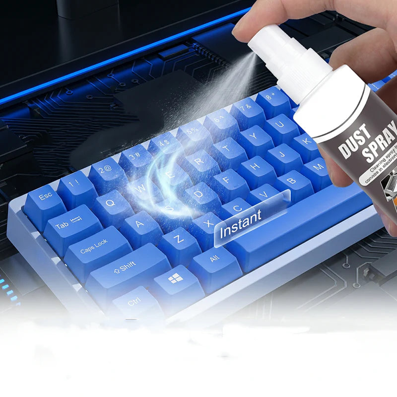 🧼 Udržujte svou klávesnici v dokonalé čistotě – Čisticí sprej s jemným složením pro klávesnice, s jemnou mlhou – vrácení peněz 💻