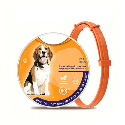 🐶 Uklidňující obojek pro mazlíčky – přírodní relaxace bez stresu! ✨