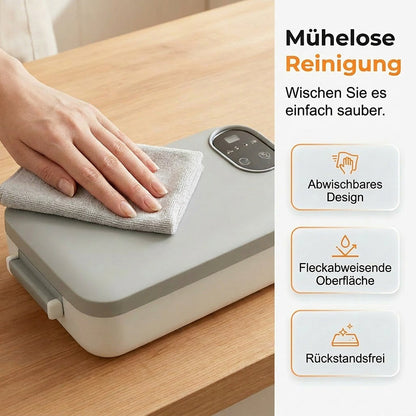 🍲 Samohřející krabička na oběd – teplé jídlo na cesty!