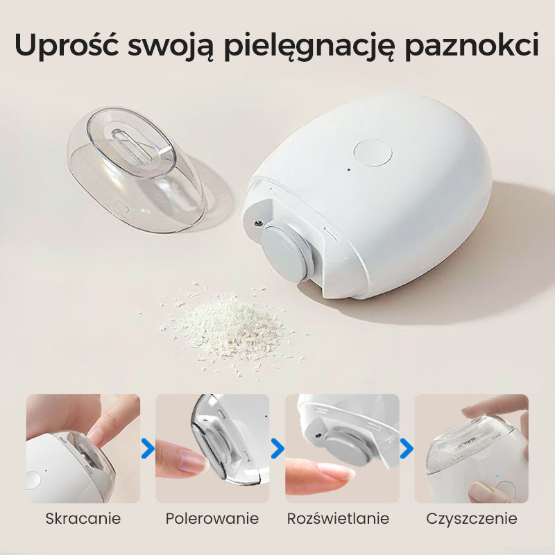 🦶Univerzální automatická bruska na nehty – vhodná pro seniory a děti