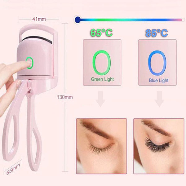 🌟 Zahřívací kulma na řasy – krásné kudrlinky za 10 sekund! 👁️