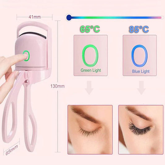 🌟 Zahřívací kulma na řasy – krásné kudrlinky za 10 sekund! 👁️