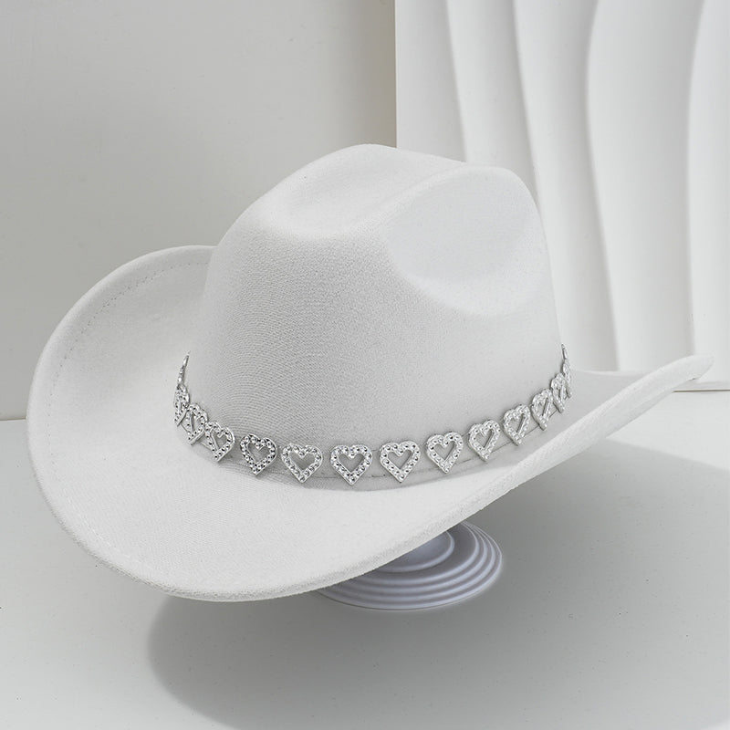 🤠 Kovbojský klobouk se srdíčky – western chic styl!