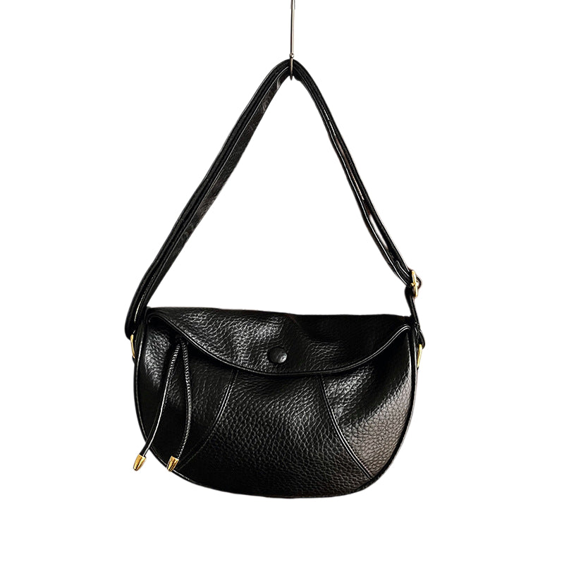 👜✨ Minimalistická crossbody kabelka Dumpling – styl a praktičnost v jednom