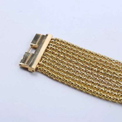 ⌚ Elegantní čtvercové hodinky se štrasovými kamínky a pompony – váš nový oblíbený doplněk!