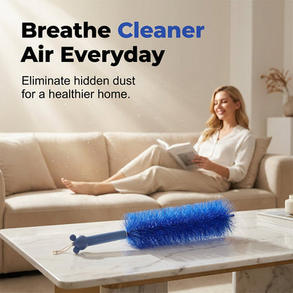 360° Flexible Cleaning Brush – Bendable, Dense Bristles, All-Around Reach