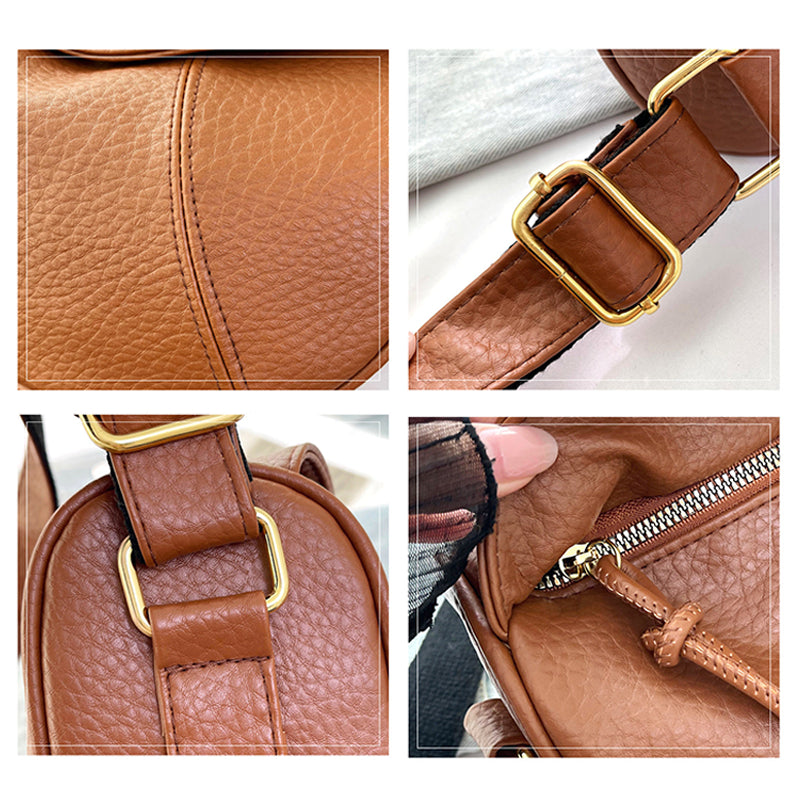👜✨ Minimalistická crossbody kabelka Dumpling – styl a praktičnost v jednom