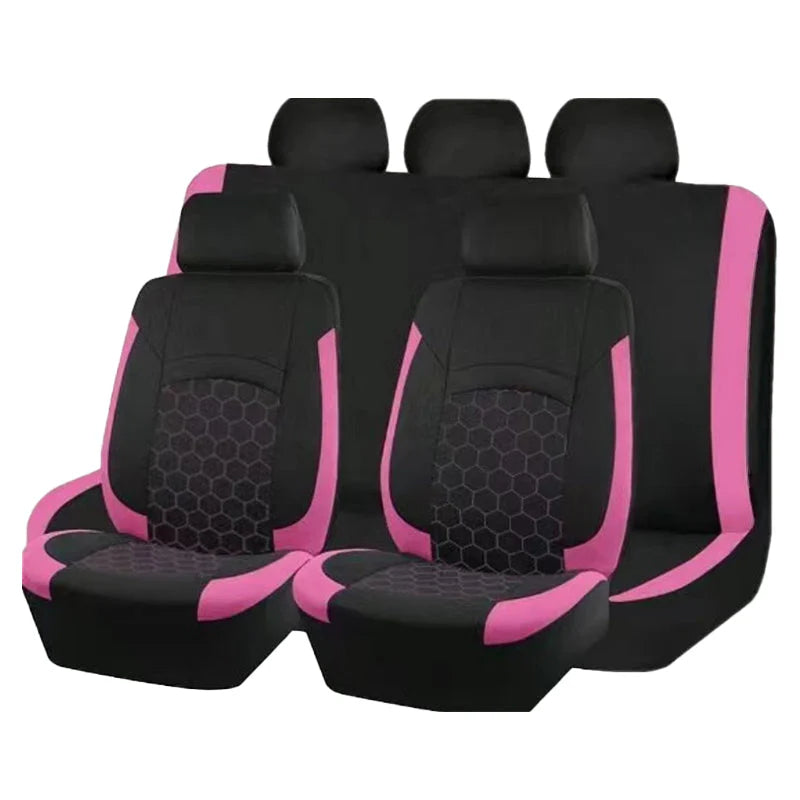 🚗Univerzální sada 9 kusů potahů na autosedačky pro modely s 5 sedadly🛡️