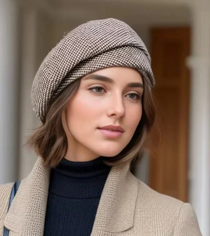 ✨ Ležérní baret – sofistikovaný design, snadná údržba!