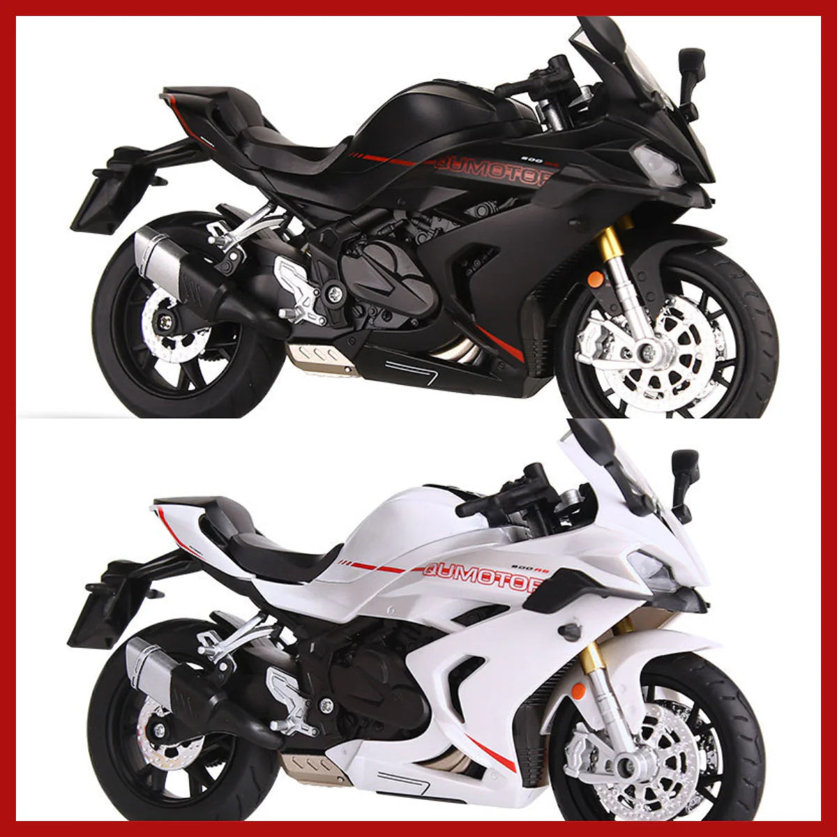 🌟 Model motocyklu v měřítku 1:12 – Interaktivní světla a zvuky! 🏍️