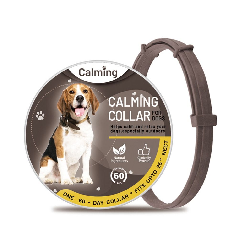 🐶🐱Voděodolný nastavitelný obojek Pacify pro uklidnění zvířat, zmírnění úzkosti a snížení stresu u psů a koček