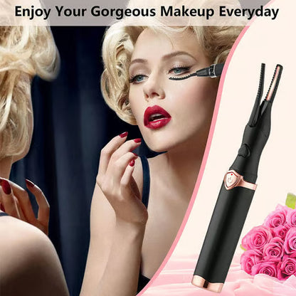 Elektrická kleštička na řasy pro okamžitý glamour ✨ Mrkni a oslň!