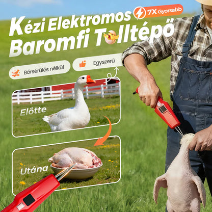 🔥🐓Elektrický stroj na oškubávání drůbeže – Snadné oškubávání, úspora času i energie!🦆