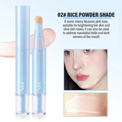 🖋️✨POSLEDNÍ DEN VÝPRODEJE – KUPTE 1 A DRUHÝ ZÍSKÁTE ZDARMA!!💙Korektor a podkladová báze s dvojím účinkem – 24hodinová výdrž