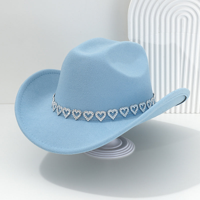 🤠 Kovbojský klobouk se srdíčky – western chic styl!