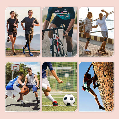 🏃‍♂️ Nastavitelná prodyšná kolenní ortéza – Stabilní, pohodlná, velikosti S–L | Sport, rehabilitace, každodenní ochrana 🦵✨💪
