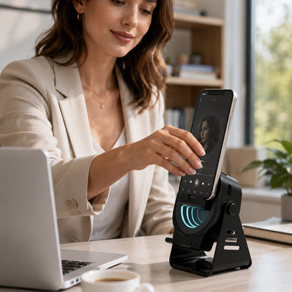 Indukční stojan na telefon s hlasitým odposlechem