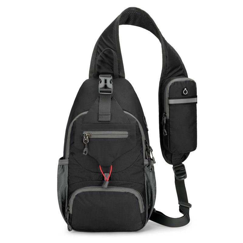 🧳✨ Pánská outdoorová crossbody taška – mnoho kapes a maximální praktičnost