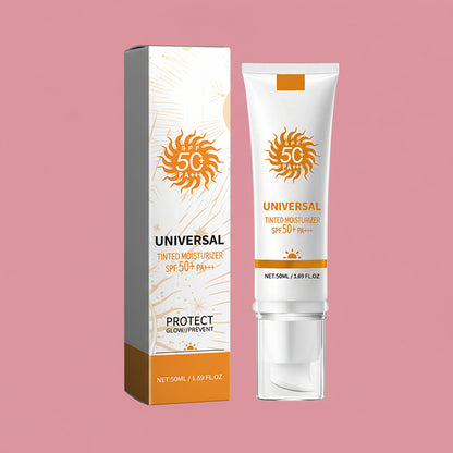 Barevný podklad pod make-up s ochranným faktorem SPF 50+