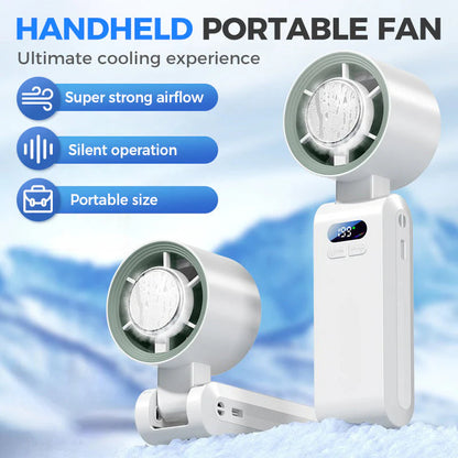 ❄️SLEVA 49 %!💨 Přenosný ventilátor s rozprašováním vody – 3 rychlosti, chlazení rozprašováním – Platba při dodání ⚡✅