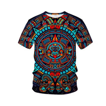👕 Pánské tričko s výrazným kmenovým potiskem – pohodlí & streetwear styl 🐺