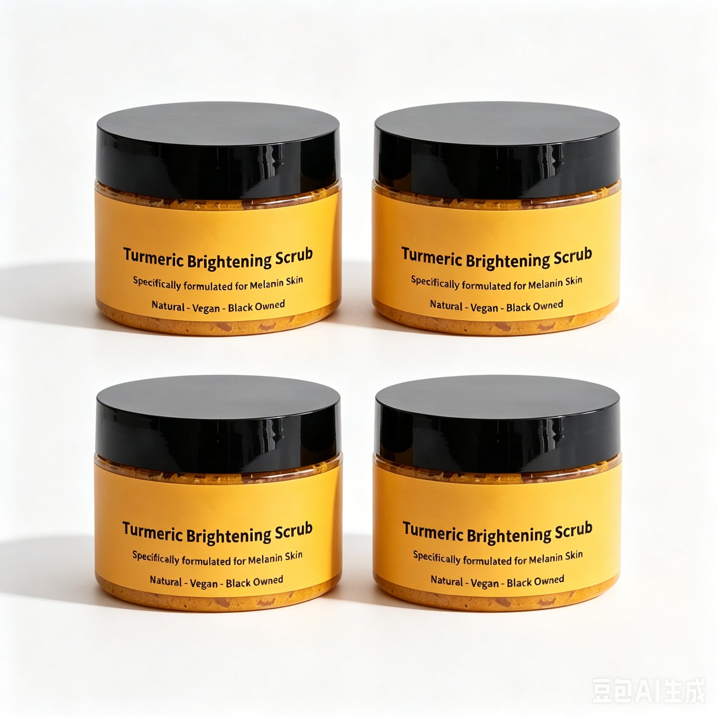 Tělový peeling s kurkumou