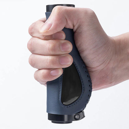 🚴 🖐️ Ergonomické rukojeti řídítek s opěrkou dlaní – křídlový design, dvojité zamykání a tlumící TPR ✨