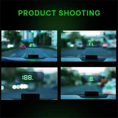 🚗Head-up displej – digitální tachometr s GPS pro automobily, nákladní vozy a motocykly