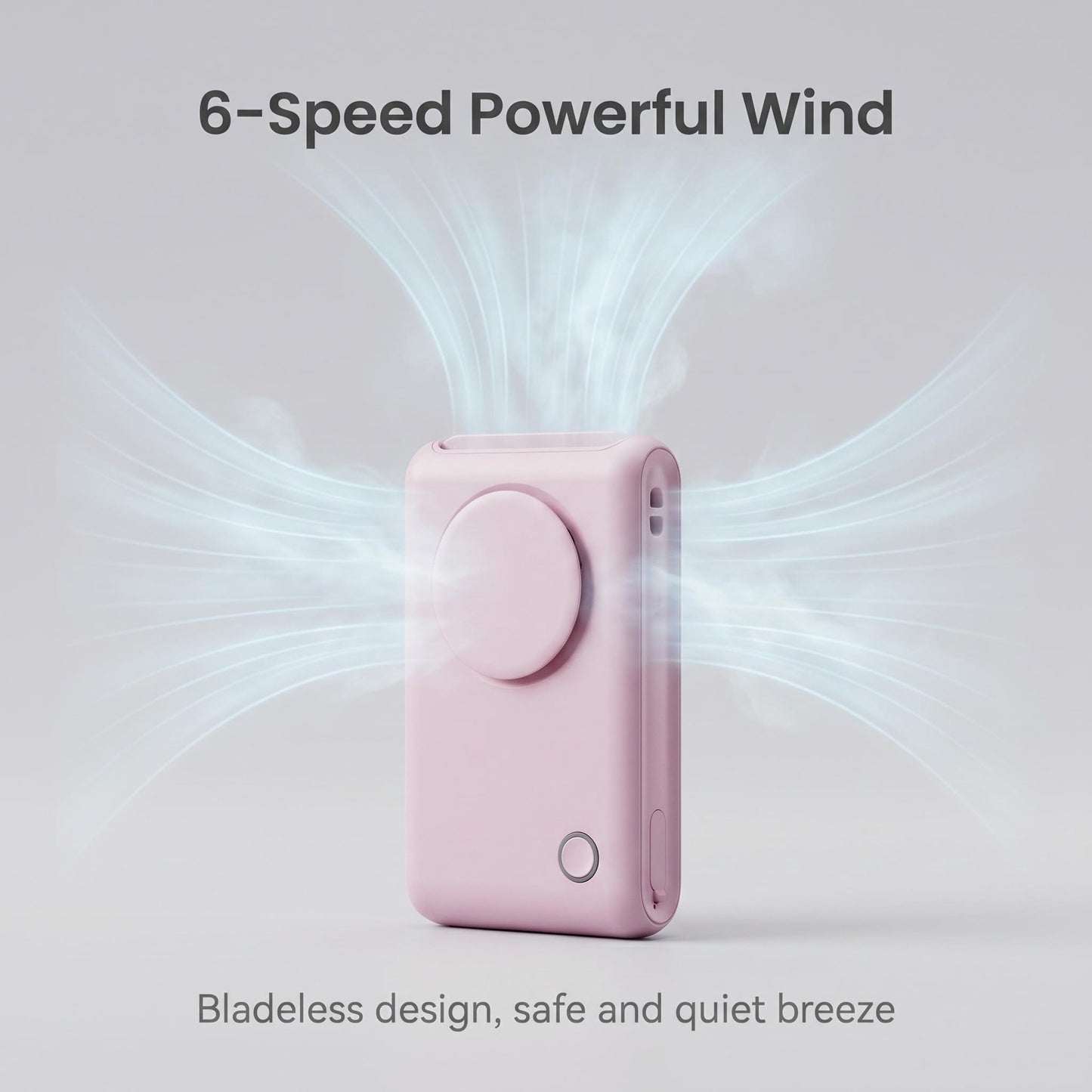 🌬️ Přenosný ventilátor na krk – chlad a pohodlí bez rukou! ✨
