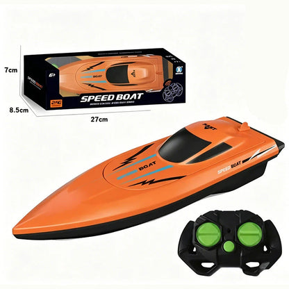 ✨ Rychlý člun se dvěma motory a dálkovým ovládáním,🚤 skvělý dárek pro děti