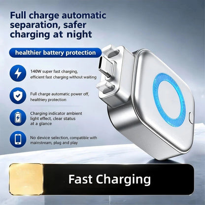 🛡️⚡Rychlonabíjecí adaptér s automatickým vypínáním