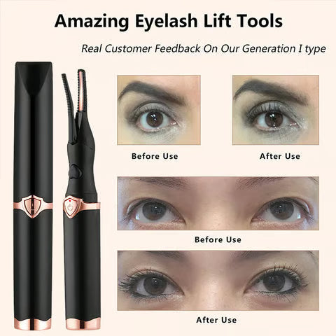 Elektrická kleštička na řasy pro okamžitý glamour ✨ Mrkni a oslň!