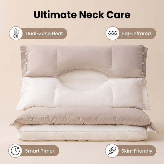 🧘 Polštář na krk – úleva od bolesti a relaxace!