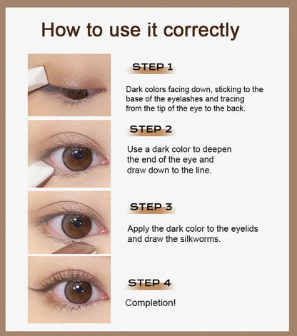 💄 Očné tiene bez rozmazania – žiarivý look teraz! 😍