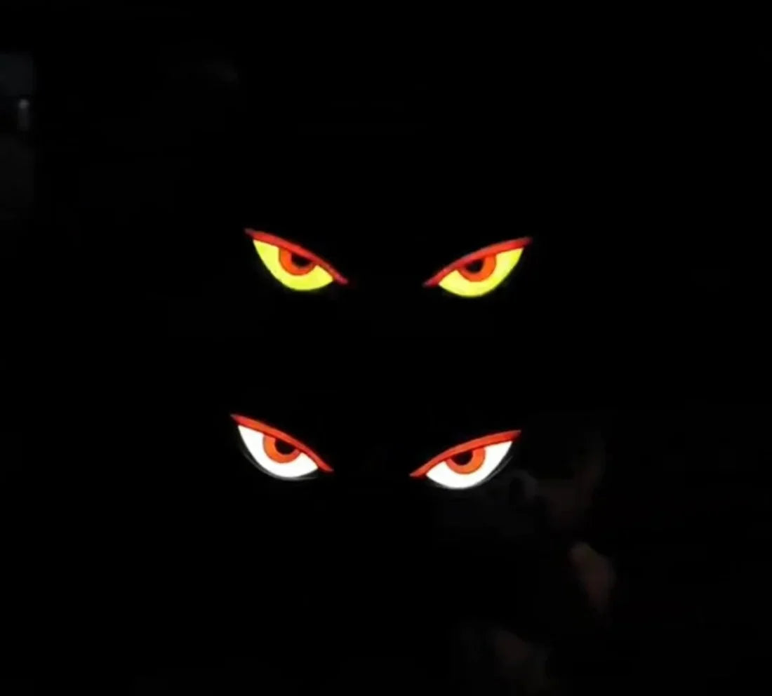 🔥Poslední den – sleva 49 % – 🚗Solární LED lampa do auta Demon Eye