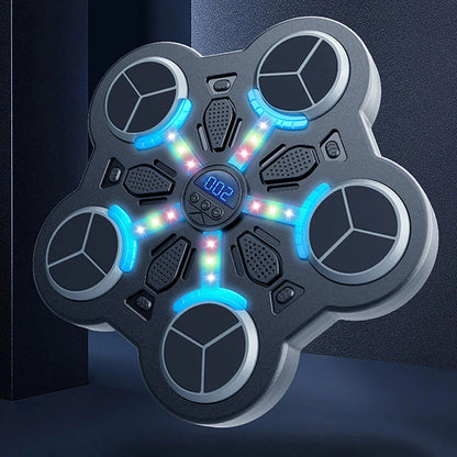🥊 Bluetooth hudební boxerská podložka – zábavné cvičení + rytmické světlo + 3 rychlosti! 🎶