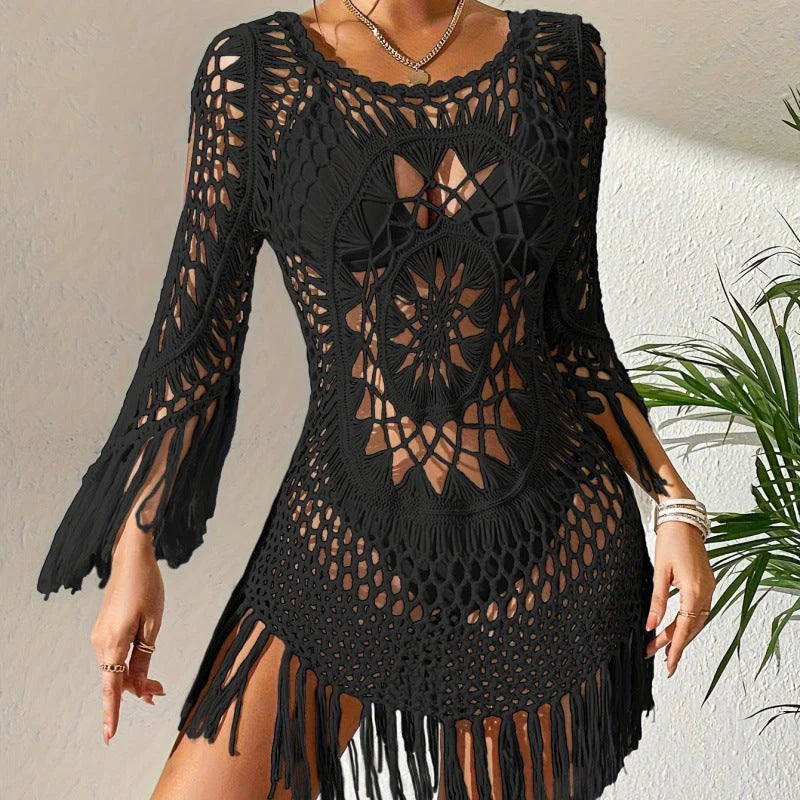 🌴 Boho plážová deka s třásněmi – stylová a praktická na léto!