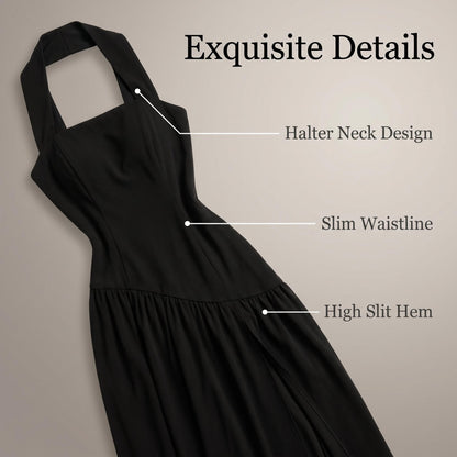 👗 Elegantní dlouhé šaty s rozparkem – dokonalý look pro zvláštní příležitosti! ✨