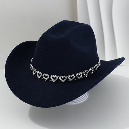 🤠 Kovbojský klobouk se srdíčky – western chic styl!