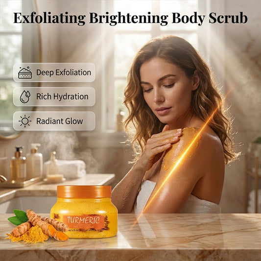 🌿 Exfoliační tělový peeling – rozjasnění a hladká pokožka! ✨