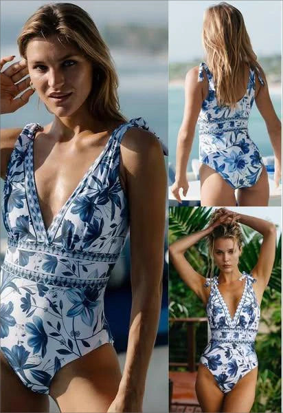 👗 Plavky s odnímatelnou sukní a V výstřihem – 2v1 zázrak pro léto!