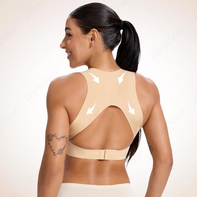 【⏳1+1 zdarma】☁️💖 Sportovní podprsenka bez kostic – 🌸 Měkká, netlačí, prodyšná, nedusí – Platba při doručení ✅