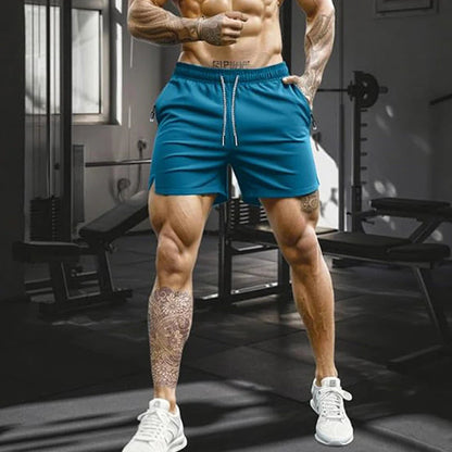 🟩Pánské rychleschnoucí sportovní kalhoty (s kapsami na zip)
