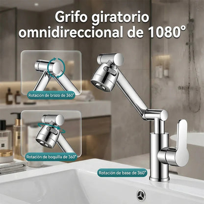 💦Otočná sprchová hlavice o 360° – snadné čištění a voda ze všech úhlů ✨