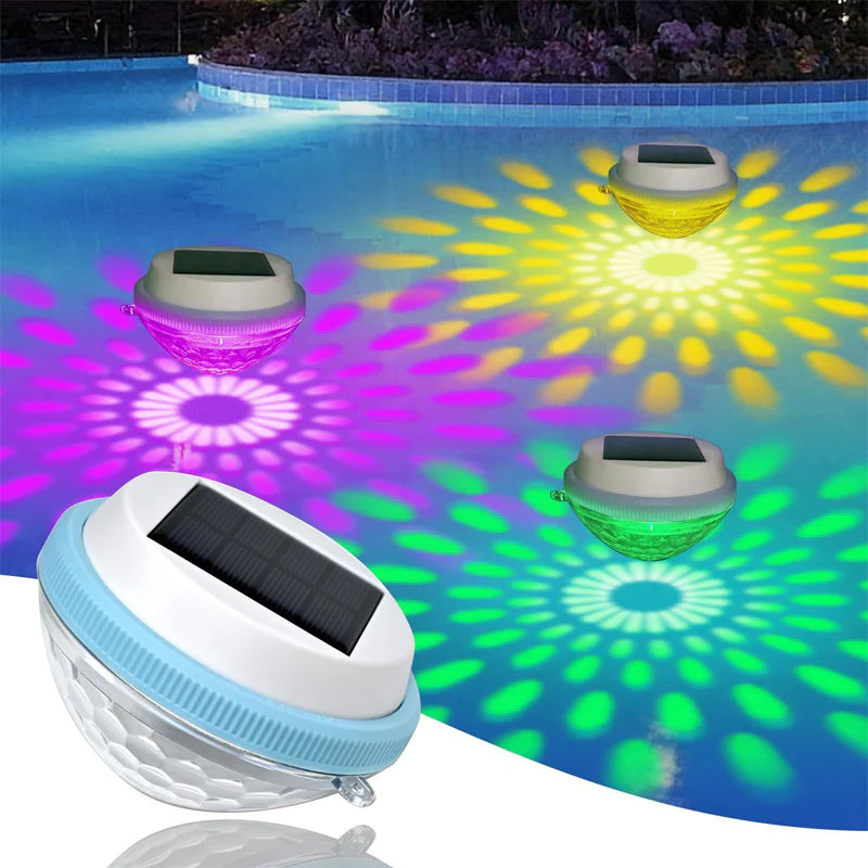 🏊‍♂️☀️ Plovoucí LED lampa do bazénu napájená solární energií 💡🌙✨