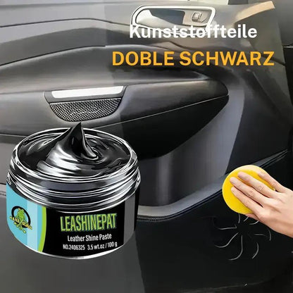 【🔥1+1 zdarma (2 ks)】Přípravek na obnovu plastů „Back To Black“ – lesklý voskový nátěr pro obnovu interiérové kůže a panelů, leštidlo a opravný nátěr pro automobily